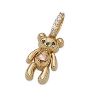 [비앤비골드] 14K 하트베어 곰돌이 펜던트 NPP34388