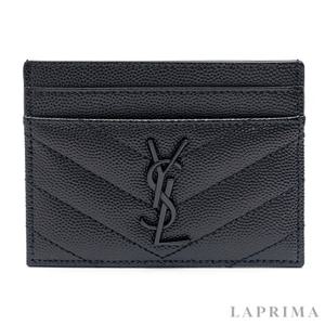 [SAINT LAURENT] 생로랑 모노그램 카드 지갑 423291-BOW08-1000