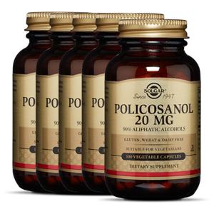 [솔가] 폴리코사놀20 20mg 100베지캡슐 x5