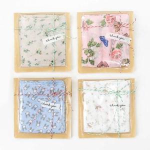 [이경희] 아사 면 손수건 여성 선물 포장 AH51~AH70