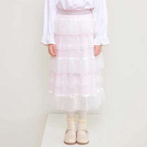 [택가44,800원]R. 로라 망사 롱 치마 레깅스 JUFLE02