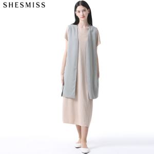 [쉬즈미스] 고품격 미니멀 사이드 슬릿 오픈 베스트