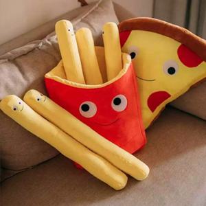 귀여운 봉제 감자튀김 인형 쿠션 안고자는 쓸데없는 웃긴 선물