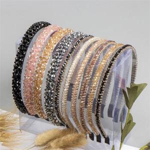 크리스탈 악세서리 헤어밴드 스타일 머리띠1.5cm 파티