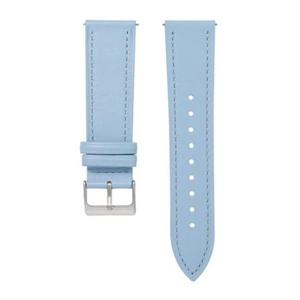 [로이드][갤럭시워치 호환 22mm] 스카이 블루 실버 버클 가죽 스트랩 LL3S21300GSK