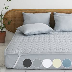 바숨 알러지케어 먼지없는 고정밴드 침대패드 퀸 Q