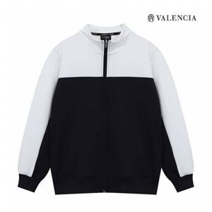 [발렌시아주니어]배색 트랙탑 네이비