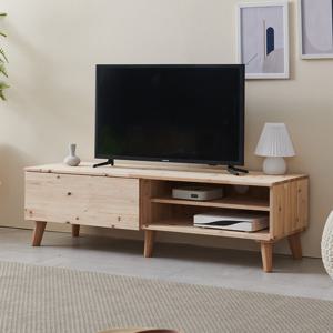 네프 삼나무 원목 1200 TV 거실장 서랍형