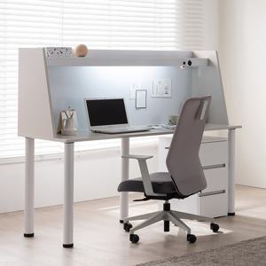 포스트모던 칸트M 140cm 컴퓨터책상(LED+서랍)