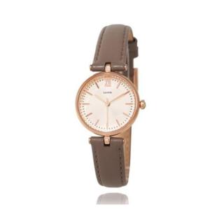 [로이드] 로이드 빈티지 원형 베이지 가죽시계 LL2G21102IGN