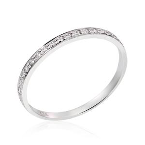 [비앤비골드]14K 촘촘 큐빅 가드링 반지 NPR35357