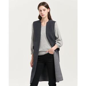 [마리끌레르]렉스 퍼 블록 캐시미어 베스트 (MACDVT03S9)