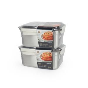 락앤락 숨쉬는 스텐 김치통 3.8L x 2개