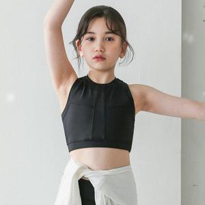 [요가피기](YP60120)클래식 브라탑_블랙/키즈 어린이 운동 필라테스 요가복