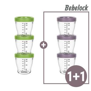 [베베락]포네르 트라이탄 이유식 용기 180ml 3P+3P