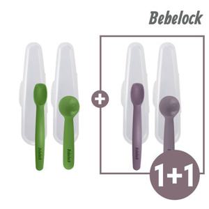 [베베락]포네르 플래티넘 실리콘스푼 1단계(1P)+2단계(1P)+케이스(2P) 1세트+1세트