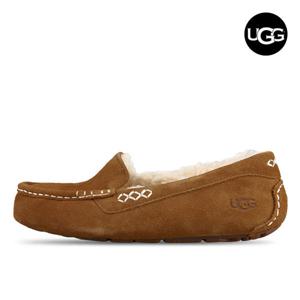 어그 UGG 앤슬리 여성 양털 모카신 겨울 방한 로퍼 1106878-CHE
