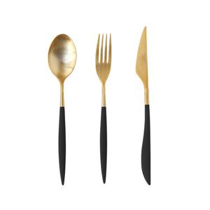 까사무띠 아모르 골드 커트러리 디너 3P세트 10colors