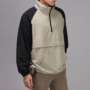 [후앙스] 오버핏 소매 나그랑 배색 아노락 BNJP5201