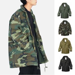 로스코 빈티지 M-65 후드 야상 피쉬테일 점퍼