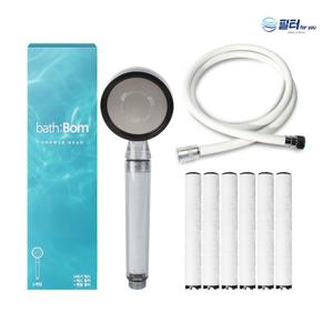 베스봄 1년완벽set 샤워기헤드 1개 + 리필 6개입 + 샤워호스1.5m