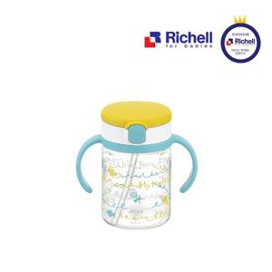 [릿첼]릿첼 AQ 빨대컵R 200ml 옐로우