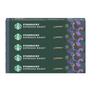 [스타벅스] 네스프레소 에스프레소 로스트 50캡슐(10캡슐x5개)