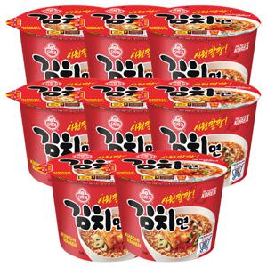 오뚜기 김치면 큰컵 8개