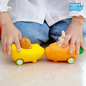 푸쉬앤고 아기 유아 미니 미니 풀백카 자동차 장난감 선물