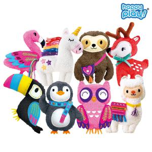 해피플레이 에비니어 DIY 태교 애착 인형 만들기 키트 세트