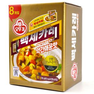 코스트코 오뚜기 약간매운맛 백세카레 800g (100g x 8입) 과립형