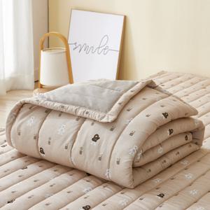 후드베어 단면 극세사 차렵이불 SS슈퍼싱글