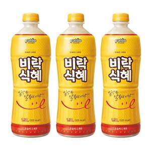 [팔도] 비락 식혜 1.5L x 3페트 전통음료