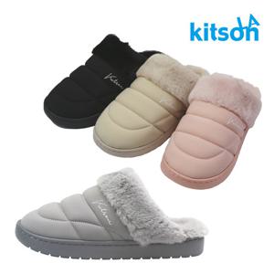 [키슨]키슨 안젤라 여성 겨울 패딩 퍼 방한슬리퍼