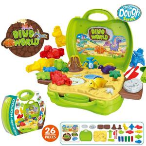 [하늘썬별]하늘썬별 공룡 쥬라기 월드 도우 점토 플레이 세트 26p bowato8731