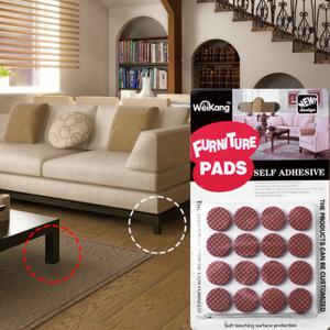 [비투비월드]1.8cm 원형 바닥보호패드(32p)/긁힘방지 의자식탁패