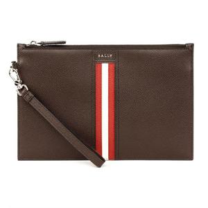 발리 삼선 메탈 로고 스트랩 클러치백 TENERY F021