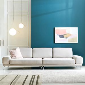 동서가구 아카베 아쿠아 4인용 패브릭 소파 DF921655