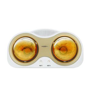 대웅 순간난방 1초  욕실난방기 전기히터 DWH-BR222 2구 골드형