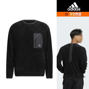 아디다스 플리스 크루 스웨트 긴팔티(HN2069) 기모