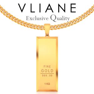 [브리앙] 18K 골드바 남자 목걸이 Large (금목걸이,남자선물)