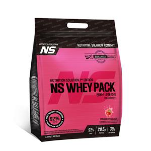 NS 포대유청 WPC 딸기맛 2kg 1팩/ 단백질 보충제