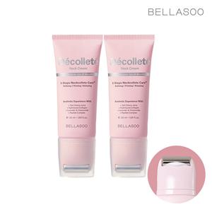 벨라수 롤러 목주름 다리미 데콜테 넥크림 50ml 2개