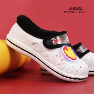[프로월드컵]아이언맨 다즈털 라이팅 논슬립 털실내화(ZB) PWX