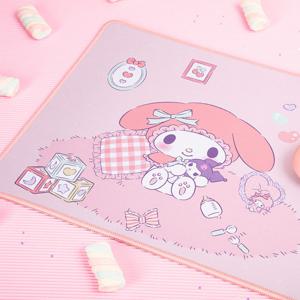 산리오 캐릭터즈 롱 마우스패드 데스크 장패드