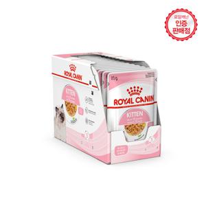 로얄캐닌 젤리 파우치 키튼 인스팅티브 85g X 12P