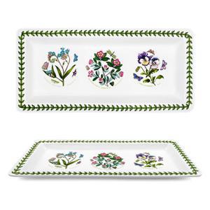 포트메리온 보타닉가든 직사각트레이(도자기) 36cm