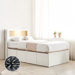동서가구 엘르 LED SS 벙커침대+본넬매트리스 DF922193