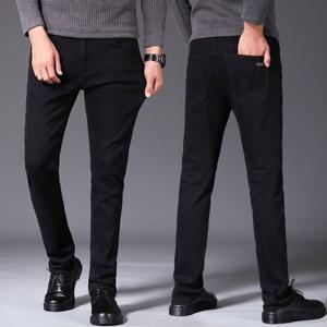 [제라카] 남자 블랙진 청바지 일자핏 스판진 데님 바지 JN201