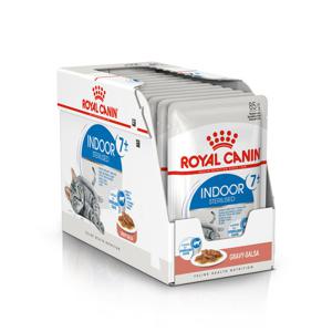 로얄캐닌 그레이비 파우치 인도어 7세이상 85g X 12P